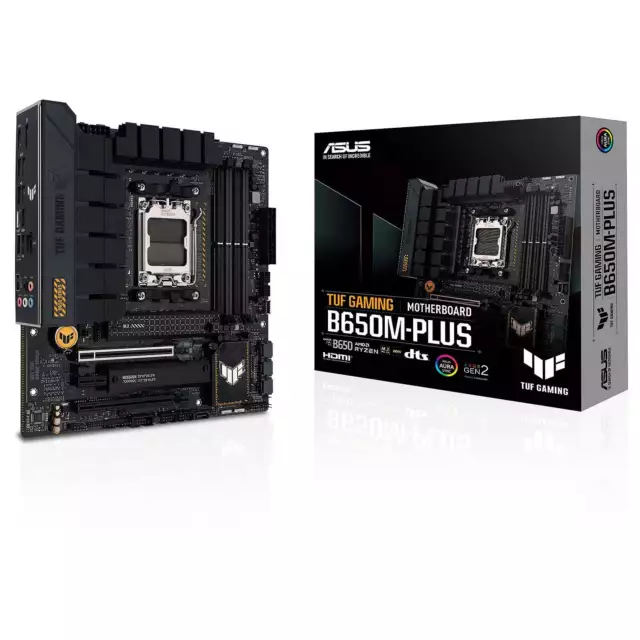 ASUS TUF GAMING B650M-PLUS | Carte Mère Micro ATX Socket AM5 AMD B650 4x DDR5