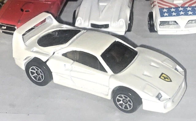 Hot Wheels Vintage FERRARI F40 #442 w/7-SPOKE RIMS DD7-NM Condition-1996