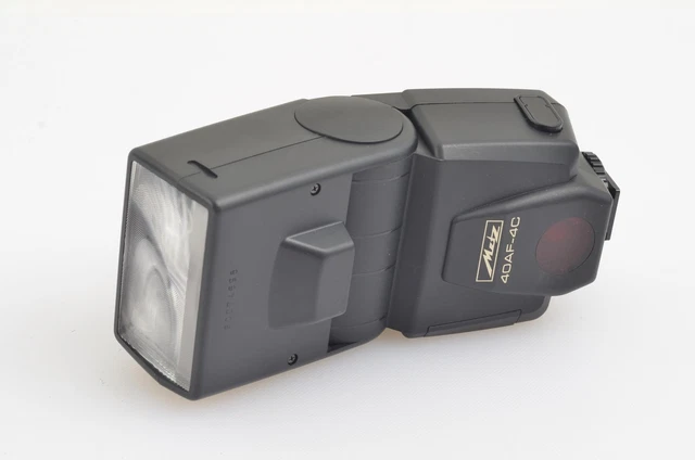 Mint- Metz Mecablitz 40Af-4C Ttl Flash For Canon Eos Cameras, Tested, Clean