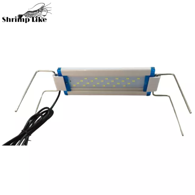 Eclairage LED pour aquarium - lumière blanche et bleu