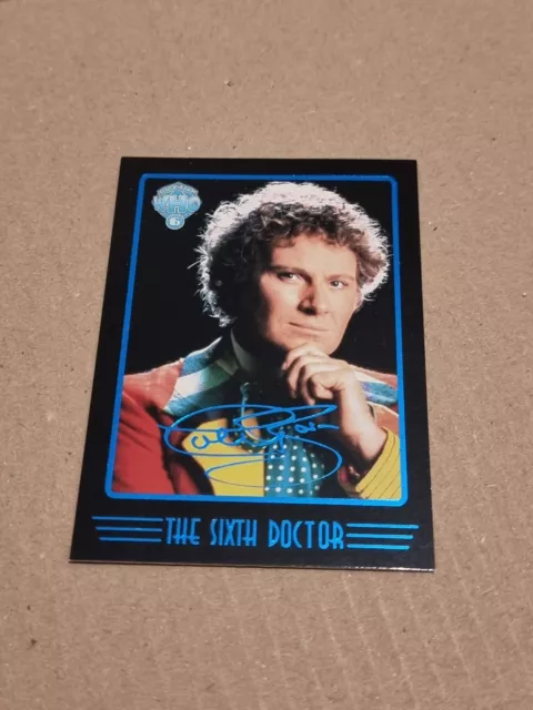Doctor Who Cornerstone Series 4 Trading Card Facsimile Foil Autograph 6Th Dr