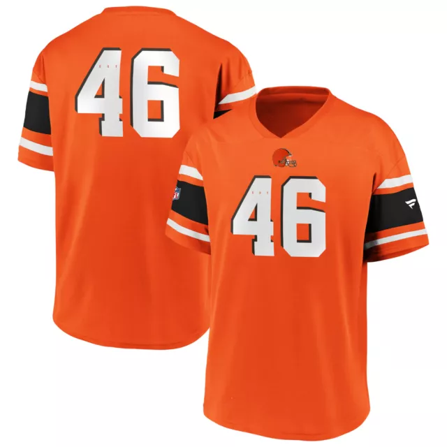 NFL Cleveland Browns 46 Maillot Shirt Polymesh Franchise Supporters Iconique