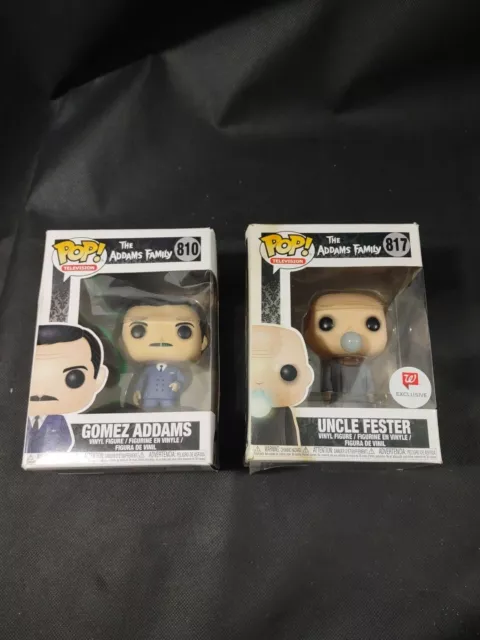 Funko Pop! Television The Addams Family # 810 Gomez Addams & # 817 Uncle Fester