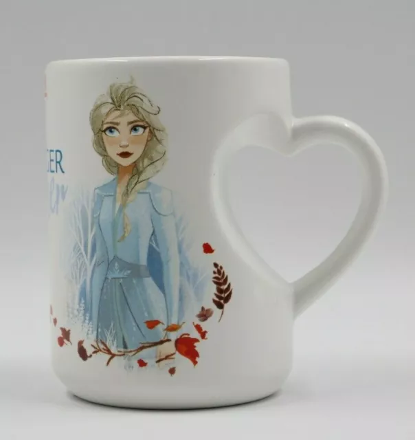 Zak! Disney Frozen Stronger Together Anna Elsa Ceramic Mug NWOT