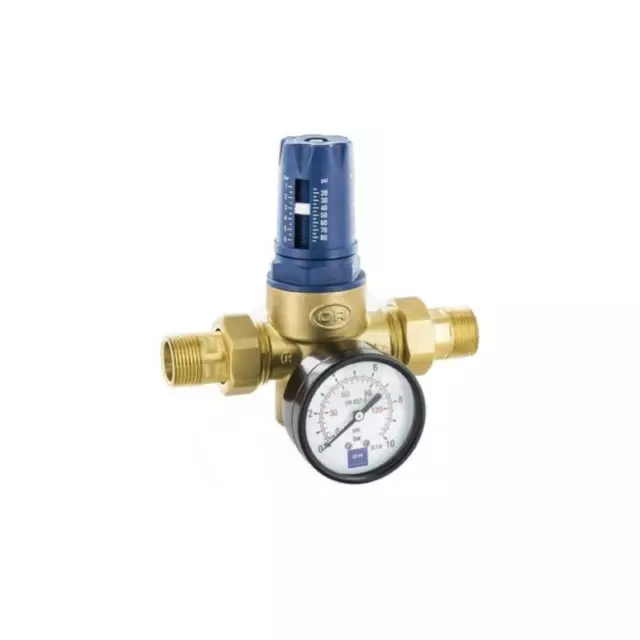 Officine Rigamonti Riduttore Di Pressione Twist Pn25 3/4" Con Manometro