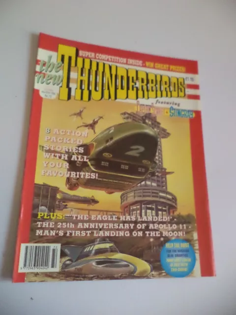 THE NEW THUNDERBIRDS Comic no 72 , 22 july 1994 OLD VINTAGE MAGAZINE