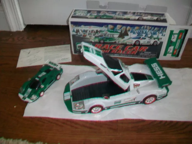 HESS Race Car and Racer 2009 Collectible with Box & Instructions