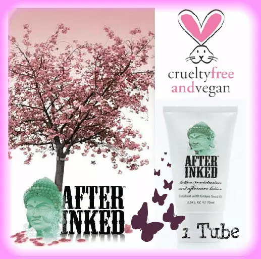 ☠ 4 x After Inked ☠ NEW PREMIUM Tattoo Aftercare Healing Cream ●Genuine Product