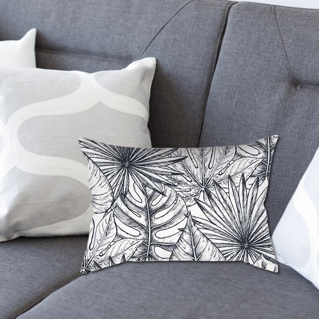 Pillow Case Soft-touching Easy to Clean Rectangular Shaped Pillow Case Washable