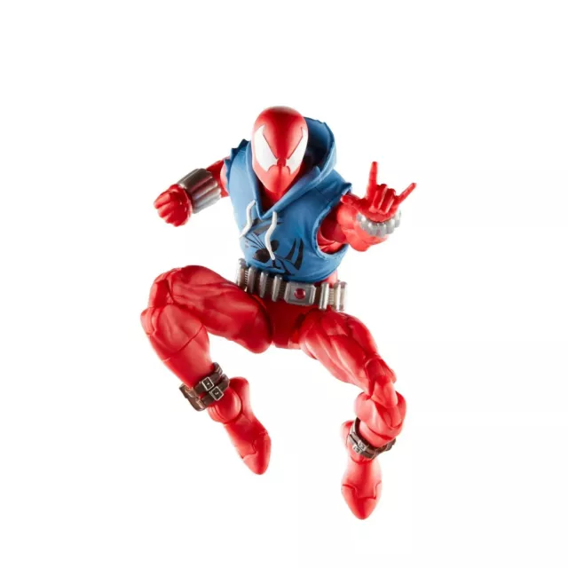 Marvel Legends Retro Spider-Man Actionfigur Scarlet Spider 15cm 3