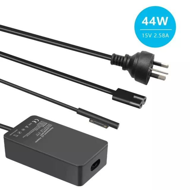 for Microsoft Surface Pro 3 4 5 6 7 1625 1724 1796 1800 MS19 Adapter Charger 44W
