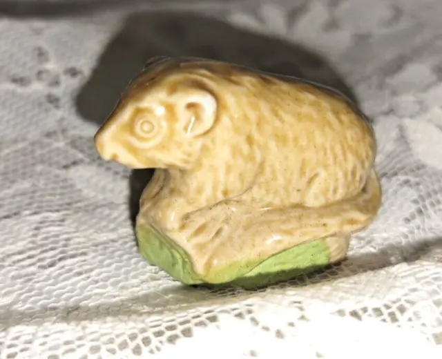 Wade Whimsie Dormouse 1970s-80s - Collectable Small Ceramic Vintage Countryside