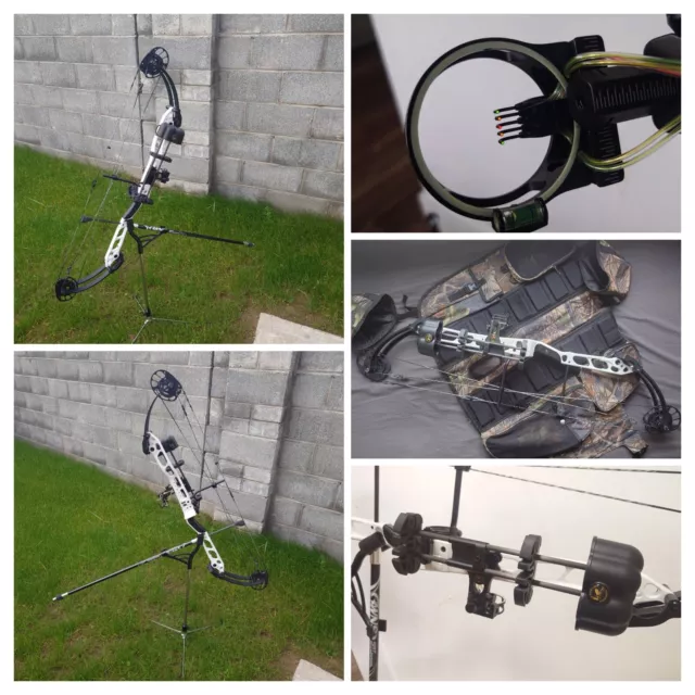 Compound bow PSE Lazer 40-50# Rarely Used