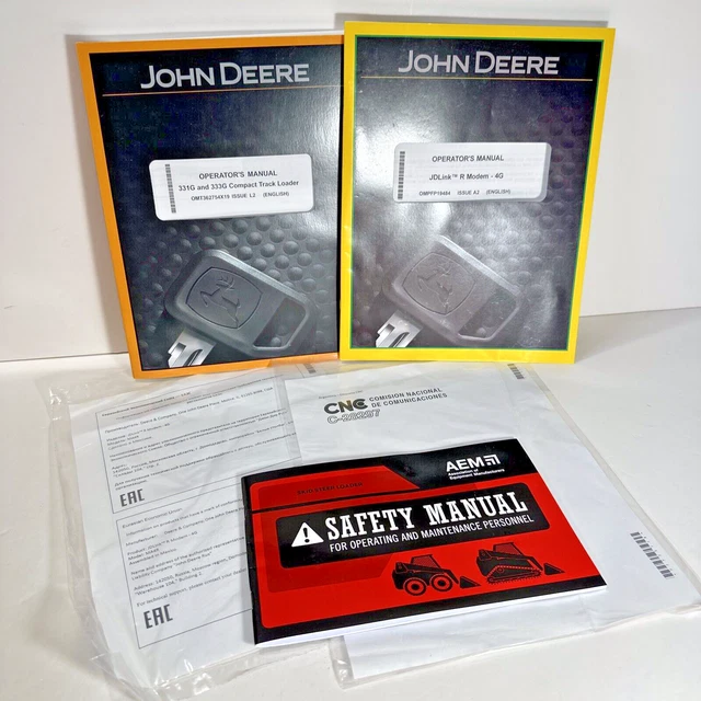 JOHN DEERE 331G and 333G Compact Track Loader & JDLink R Modem ...