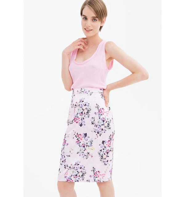 Jupe Régulier Midi A Robe Fourreau En N Floral Fracomina Collection Printemps
