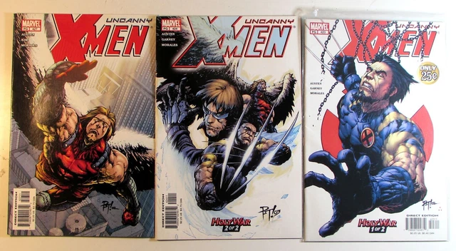 Uncanny X-Men Lot of 3 #423,424,427 Marvel (2003) 1st Series Comic Books Uncanny X-Men Lot of 3 #423,424,427 Marvel (2003) 1st Series Comic Books