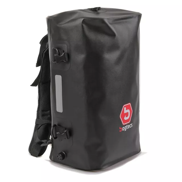 Motorrad Hecktasche für Rucksack Bagtecs BK35 Drybag Wasserdicht 35l