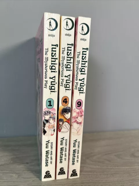 Fushigi Yugi Manga Bundle Volumes 1 4 & 9 Yuu Watase English