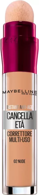 ✅Maybelline New York Il Cancella Età Correttore Liquido Instant Anti Age 02