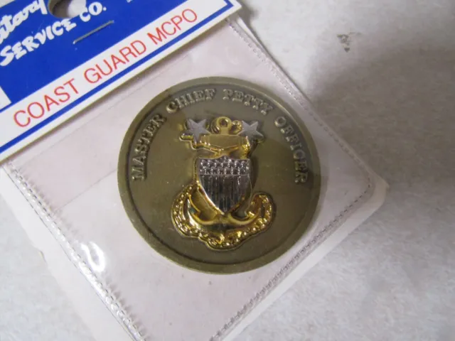 Challenge Coin Uscg United States Coast Guard Mcpo Master Chief Petty Officer