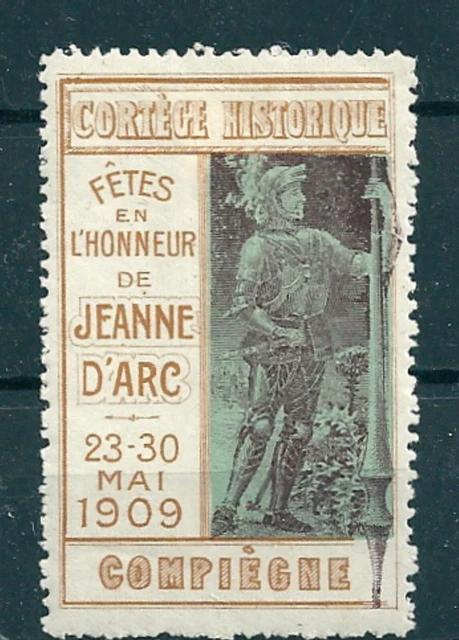 1  vignette Jeanne d'Arc Compiègne 1909