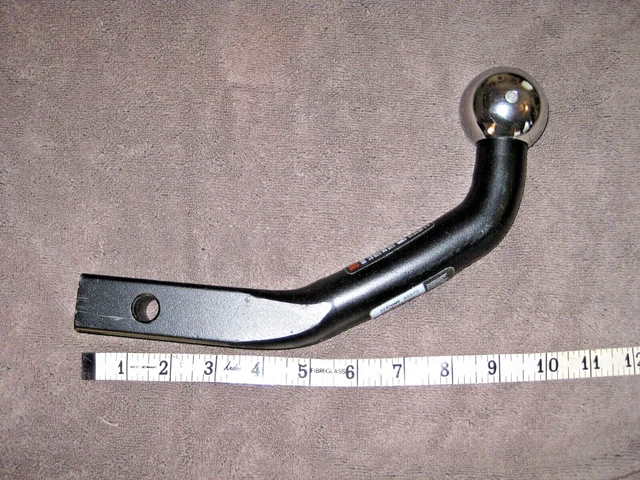 CURT 45572 Euro Ball Mount 3500 lbs GTW 350 lbs TW 2" Ball