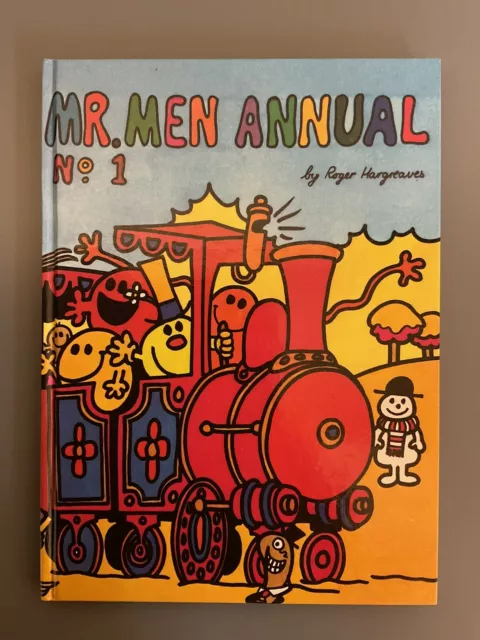 MR. MEN ANNUAL No. 1 by Hargreaves, Roger Hardback Book The Cheap Fast ...