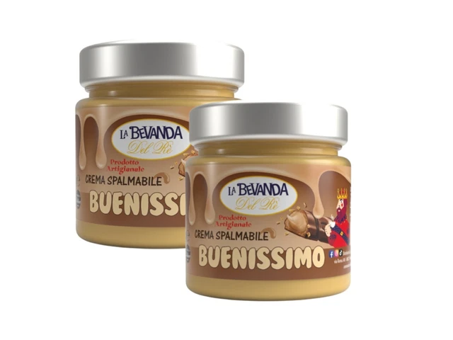 2 Creme Spalmabili Buenissimo  LA BEVANDA DEL RE