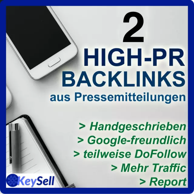 2 deutsche Backlinks aus Presseportalen + Pressemitteilung Erstellung für SEO