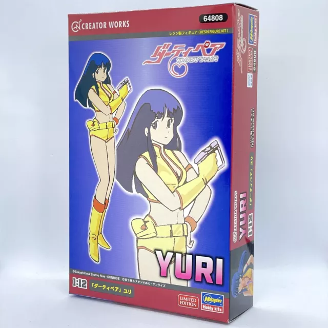 Hasegawa 1/12 Creator Works Series Dirty Pair Yuri unpainted resin kit 64808