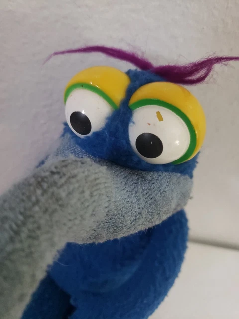 Vintage Fisher Price The Muppets 13” Gonzo Plush Toy #858 Stuffed Doll Blue 3