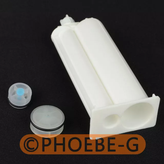 Epoxy Resin Adhesive 50ml Cartridge 2:1 RATIO Dispenser