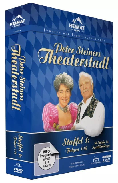 Peter Steiners Theaterstadl - Staffel 1 (Folgen 1-16) - Fernsehjuwelen [8 DVDs]