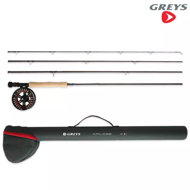 Greys Cruise Fly Fishing Combo - Rod | Reel | Line - All Sizes