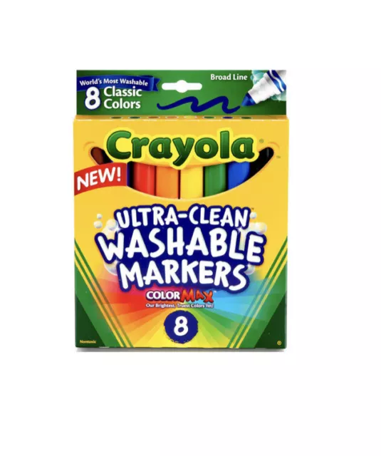 Crayola Ultra Clean Washable Markers - Pack of 40