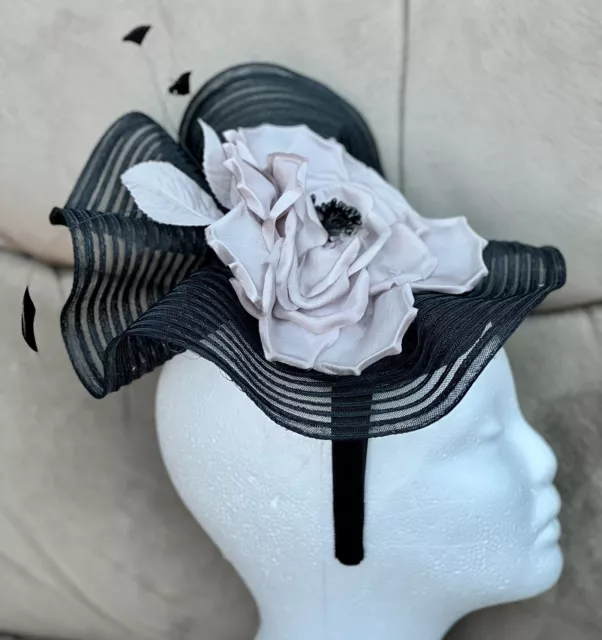 Jacques Vert Fascinator Fascinator Nero & Pastello - NUOVO