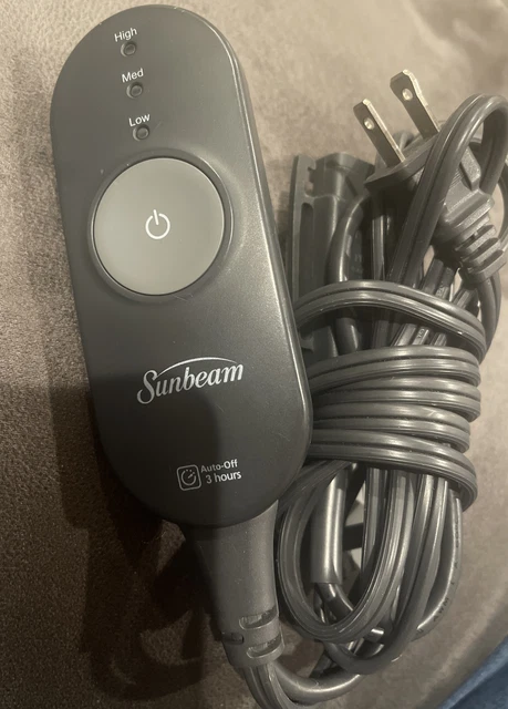 WELLREST PFI-DTC-FB2 DIGITAL Electric Blanket 3-prong Controller Cord  £15.06 - PicClick UK
