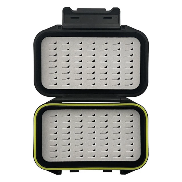 Grande Boîte De Pêche à La Mouche Theseus – Environ 88 Mouches Pour Truite, Alu/plastique