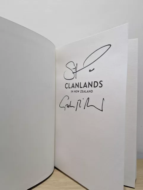 Clanlands in Neuseeland von Sam Heughan / Granham McTavish signiert 1. Auflage HB 3