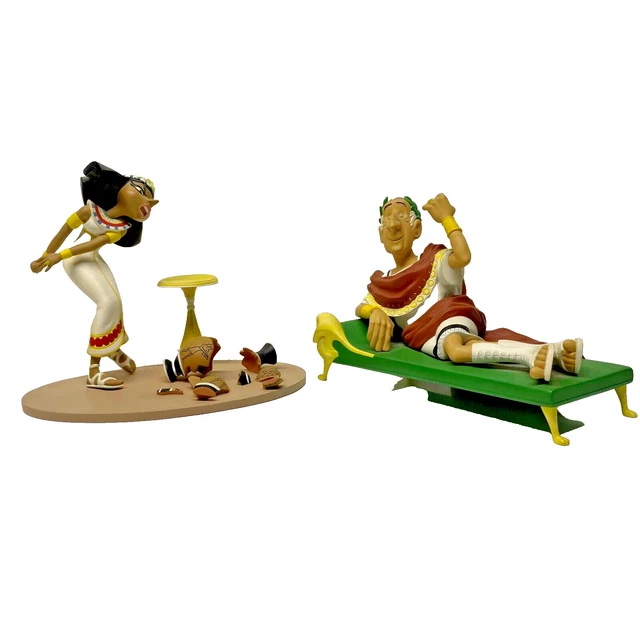 Figuras de Asterix e Ideafix, de Leblon Delienne de segunda mano por