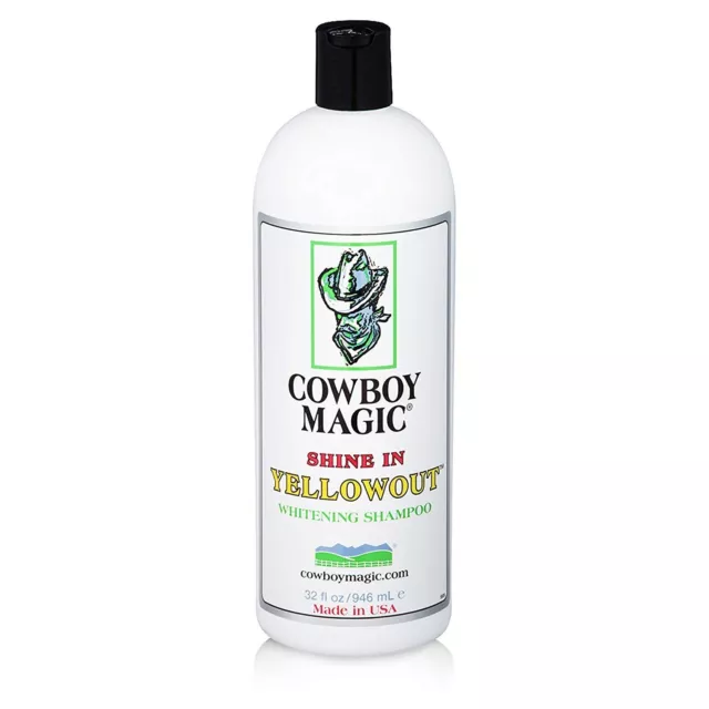 Cowboy Magic Yellow Out Whitening Shampoo - 16Oz - Brightens All Colours