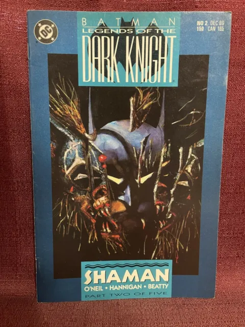 Batman Legends of The Dark Knight #2 1989 DC Comics