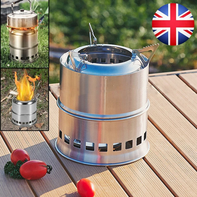 CAMPING STOVE,COOKING STOVE,STAINLESS Steel Lightweight Stove Wood