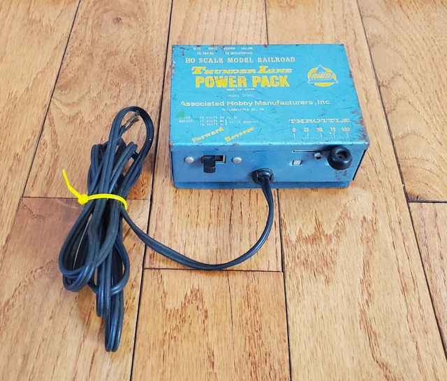 AHM THUNDER LINE Power Pack Ho Scale Model Railroad Transformer Model