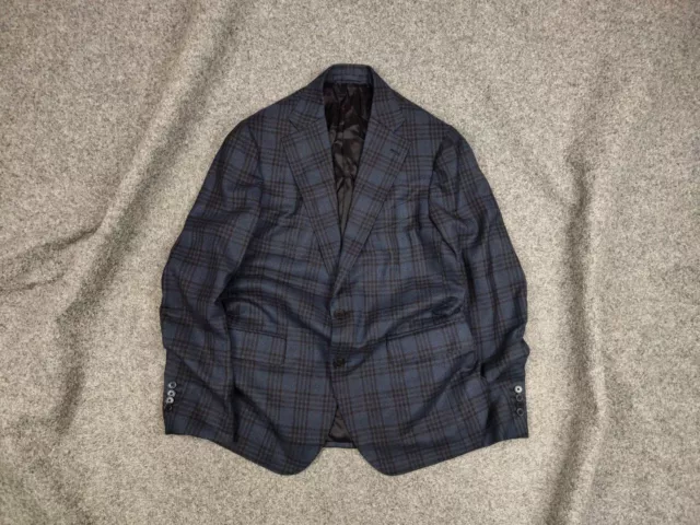 Boggi Milano Cloth Ermenegildo Zegna check Blazer Jacket