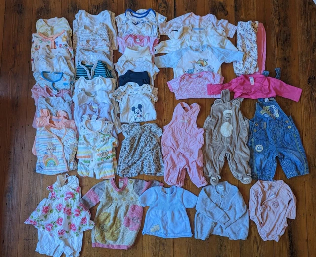 vestiti bambino pacchetto grande 0-3 mesi