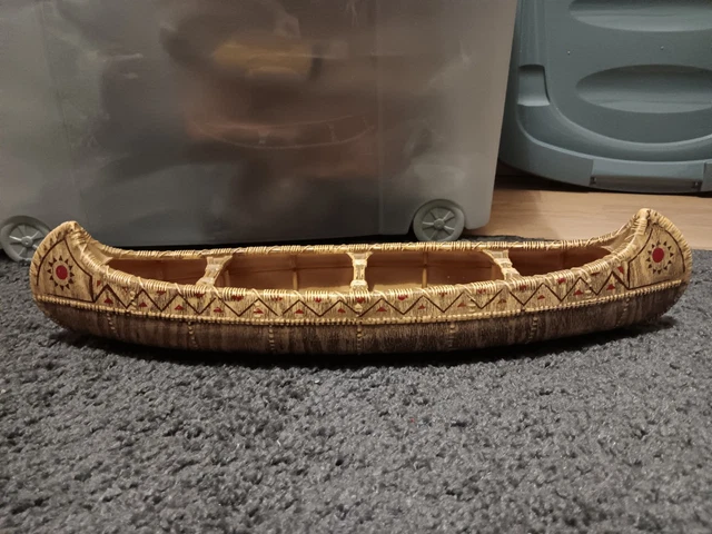 BIG JIM CANOE Indien Mattel #9402 Vintage 1975 Karl May