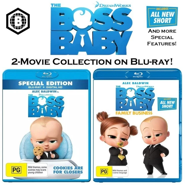 THE BOSS BABY | Colección de 2 películas (Blu-ray, 2 discos
