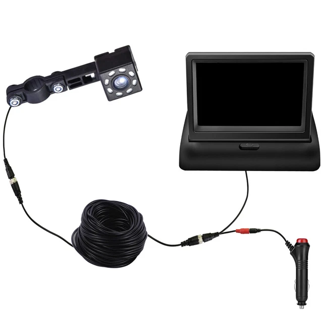 1pc caméra de vue arrière de voiture de siège arrière