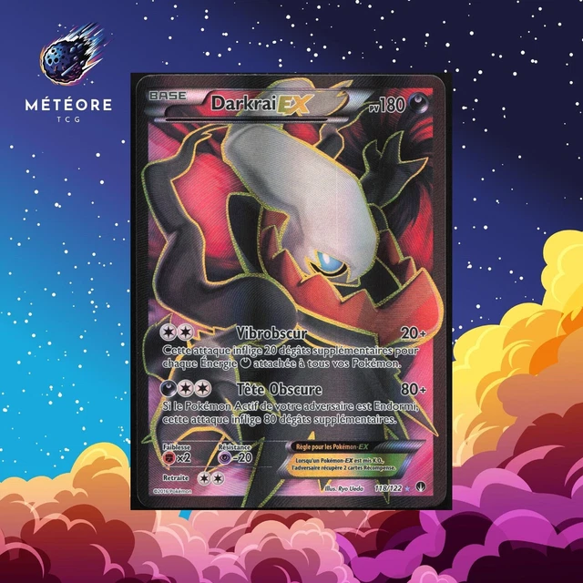 Carte Pokémon Nuit Noire M5 118/081 : Méga Darkrai EX